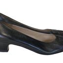 Salvatore Ferragamo  Vintage Black leather slip on pumps Size 10 Narrow Photo 0