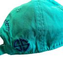 Simply Southern  Eat Sleep Beach Repeat Pineapple Baseball Cap Green Blue One Sz Photo 6