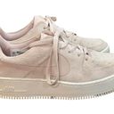 Nike  Air Force 1 Sage Sneakers Low Suede Particle Beige 11.5 Platform Comfort Photo 1