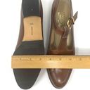 Salvatore Ferragamo leather T-strap buckle flats, size 9.5 2A Photo 8