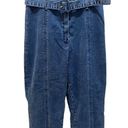 Good American  belted corset denim jumpsuit size 2 medium Photo 4