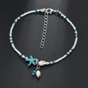 Women's Beaded Starfish Anklet Photo 2