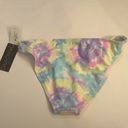 California Waves  Pastel Tie Dye Bikini Bottom Size Medium NWT Photo 2