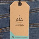 prAna  Broadway Skirt Denim Jean True Blue Stretch Organic Pockets 2 New Photo 8