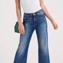 7 For All Mankind  Ultra High-Rise Crop Jo with Cut Hem in Luxe Vintage Iris Blue Photo 3