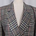 American Vintage Vintage Prisma Houndstooth Multicolored Tweed Black and White Blazer Photo 13