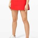 Lululemon  Pace Rival Skirt (Tall) *4-way Stretch Carnation Red Size 2 Tall Photo 0