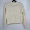 Popsugar  OFF WHITE KNITTED SWEATER SMALL Photo 3