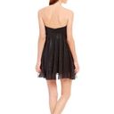 Free People strapless tie front mesh layered short dress Size 8 ‘Good for You’ Photo 1