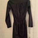 H&M Black Dress With Red Trim Photo 1