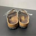 Birkenstock Mayari Metallic Silver Sandals Birko-Flor Sz 37 US 6 , 6.5 Photo 4