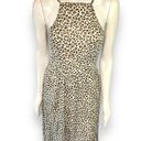 Abercrombie & Fitch Animal Print Midi Dress Leopard Cheetah Size Small Photo 6