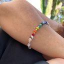 The Row Rainbow of Faceted Beads & Freshwater Pearls Bracelet Photo 4