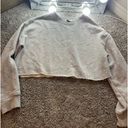 Danskin grey cropped crew neck Photo 0