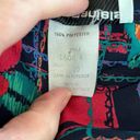 Cathy Daniels Multi color Floral Mock Neck Long Sleeve Button Blouse Top Size 10 Photo 6