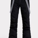 NWT Women's SMN Mountain Highland Winter Bibs Snow Pants Size Medium Black Photo 0