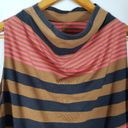 Patagonia Au Pateau Cowl Neck Sleeveles Striped In Pink Multicolor Dress Size M Photo 2