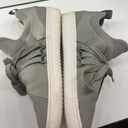 Steve Madden Grey Tie Sneakers Photo 3