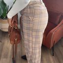 LIONESS  Bond Check Pant Plaid Trousers Photo 4