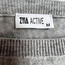 Zyia  Active Zanzibar Sweater Womens Size M Soft Long Sleeve Pullover Multi-Print Photo 5