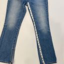 AG Adriano Goldschmied  The Jodi Crop Denim Blue Jeans Flare Slit Hem EUC Sz 25 Photo 12