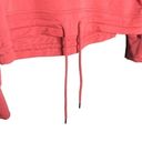 Danskin   Pink Coral Cowl Neck Sweatshirt Size Medium Thumbholes Photo 4