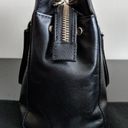 Karen Millen Black  Saffiano Leather Crossbody Photo 4