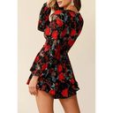 Relipop NEW Jumpsuit Floral Print V Neck Double Layer Ruffle Romper XL Photo 2