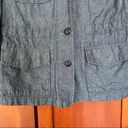 Banana Republic  Lightweight Denim Jacket Cotton Linen Size XXS Photo 2