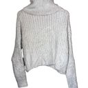 FATE. Cream Eyelash Cowl Neck Sweater NWT Size Small Photo 1