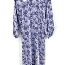 Hill House NWT  The Simone Dress Lilac Tonal Floral XS Photo 4