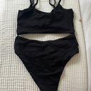 Aerie SHINE PIQUE TWIST HIGH CUT BIKINI BOTTOM AND BIKINI TOP Photo 4