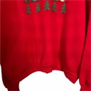 Hanes  Activewear Sledding Made In USA Ugly Christmas Sweatshirt Size XL Photo 3