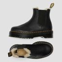 Dr. Martens  2976 Faux Shearling Chelsea Boot in Black Wyoming Size US 11 Photo 10