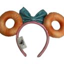 Disney  Parks Pink Sprinkle Donut Blue Bow Minnie Ears Photo 4