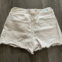 Victoria's Secret Victoria’s Secret PINK White Jean Shorts Photo 1