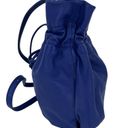 Polo  Ralph Lauren Blue Leather Pony Pouch Bucket Bag Photo 9