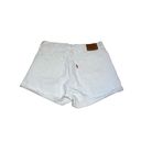 Levi's Levi’s Wedgie Jean Shorts Size 28 White Photo 1