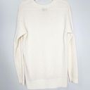 Wilfred  Free Womens Sweater Isabelli Waffle Knit Dropped Shoulders Cream Medium Photo 3