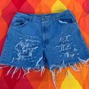 Brittania Vintage  100% Cotton Cut Off Jean Shorts 36” waist. Photo 0