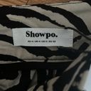 Showpo NWT  Meshia Wide Leg Trouser in Beige Zebra Photo 3