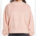 The North Face  Garment Dye Mock Neck Pullover Evening Sand Pink Women’s Small Photo 0