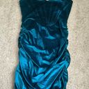 Micas Teal Bodycon Dress Photo 0