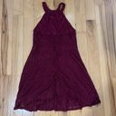 halter neck dress Red Photo 1