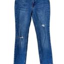 Free People  We The Free Great Heights Frayed Hem Ankle Cropped Skinny Jeans Photo 0