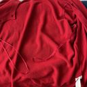 Croft & Barrow  Women’s Deep Red Button Down Long Sleeve Cardigan - Petite Small Photo 6