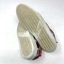 Givenchy  Black Leather White Star Red Trim Low Top Skater Sneakers Size 36 US 6 Photo 9