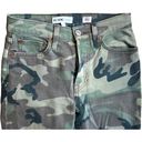 RE/DONE  Originals High Rise Ankle Crop Raw Hem Camo Size 24 Photo 4