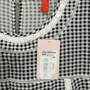 Chelsea & Violet NWT  Babydoll Gingham Plaid Short Sleeve Mini Dress- Size Medium Photo 3