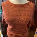 Dress Barn Size Small (Petite) milk chocolate brown  short sleeve knit blouse Photo 1